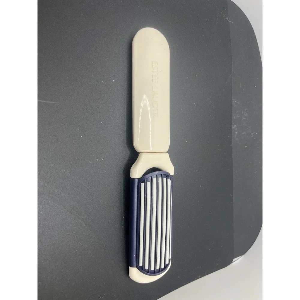 ESTEE LAUDER Foldable Hair Brush without Mirror‎ Travel Pop Up RARE VTG 80s